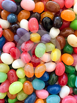 Jellybeans Easter Candies Jellybean Candy Background