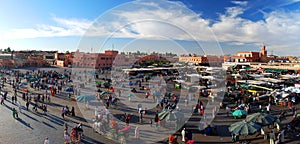 Jemaa el-Fnaa square. Marrakech, Morocco