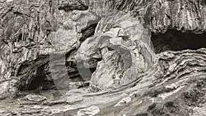 Jemez hot springs, Soda Dam, Jemez New Mexico.  May 2014