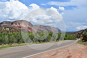 Jemez National Recreation Area in Jemez Springs, New Mexico