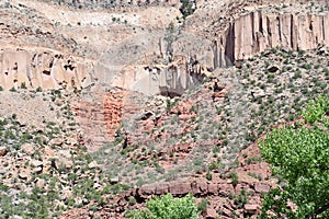 Jemez National Recreation Area in Jemez Springs, New Mexico