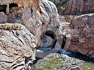 Jemez Springs Soda Dam in New Mexico photo