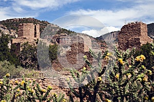 Jemez State Monument in Jemez Springs
