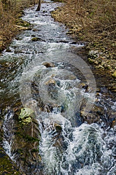 Jennings Creek in Botetourt County, Virginia, USA