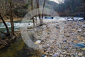 Jennings Creek Waterfalls in the Blue Ridge Mountains