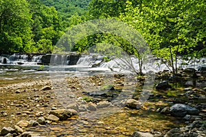 Jennings Creek Waterfalls, Botetourt County, Virginia, USA