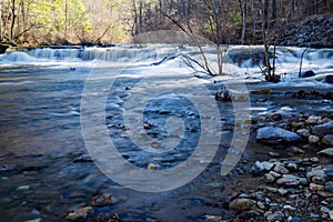 Jennings Creek Waterfalls in the Blue Ridge Mountains