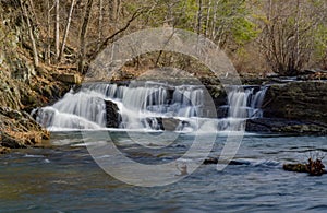 Jennings Creek Waterfalls, Botetourt County, Virginia, USA - 2