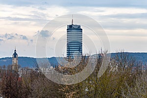 Jentower in the center of Jena
