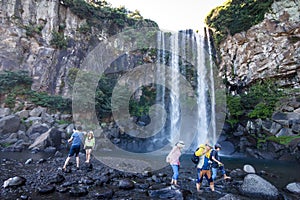 Jeongbang Waterfall, Jeju, Korea 1