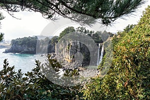 Jeongbang waterfall