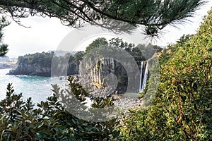 Jeongbang waterfall