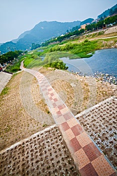 Jeonju South Korea river