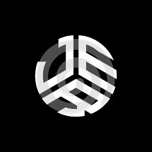 JER letter logo design on black background. JER creative initials letter logo concept. JER letter design