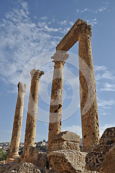 Jerash Columns