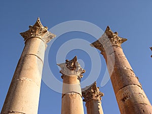 Jerash columns