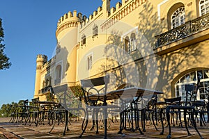 Outdoors sports at Montecastillo Golf Club, Jerez de la Frontera, Cadiz, Spain photo