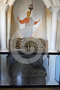 Jericho icons in the monastery of Karantal