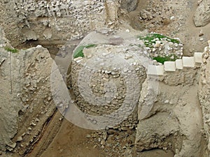 Jericho: remains of towers and town walls