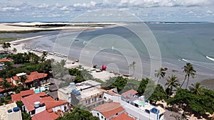 Jericoacoara Brazil. Tropical scenery for vacation travel at northeast Brazil.