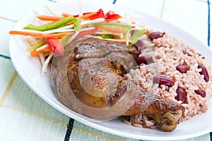 Jerk Chicken with Rice - Carib