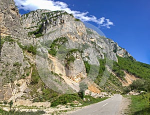 Jerma River canyon in Serbia