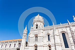 Jeronimos Monastery in Lisbon, Portugal