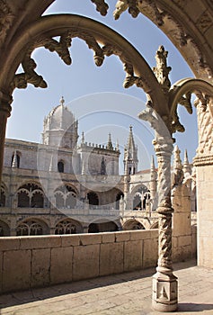 Jeronimos Monastery in Lisbon. Portugal.