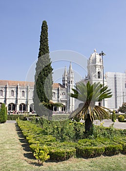 Jeronimos Monastery in Lisbon. Portugal.