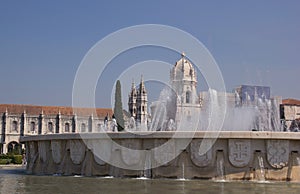 Jeronimos Monastery in Lisbon. Portugal.