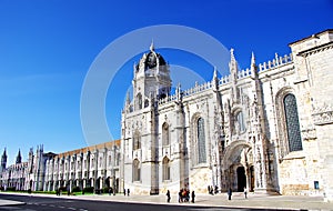 Jeronimos old Monastery in Lisbon