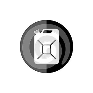 Jerrycan fuel icon, Gas can, Canister of gasoline