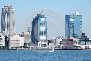Jersey city skyline