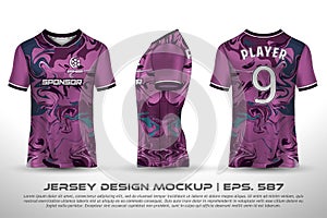 Jersey design sublimation t shirt Premium geometric pattern Incredible Vector collection for Soccer football racing cycling gaming