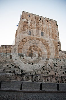Tower of david in Jerusalem