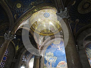 Jerusalem, Church of All Nations dome.