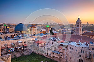 City of Jerusalem, Israel. photo