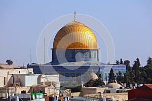 Jerusalem Dome of the Rock, Israel landmark