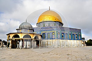 Jerusalén dorado cúpula mezquita 