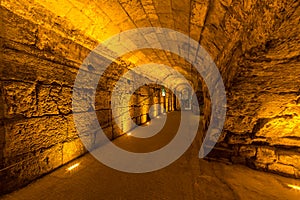 Gerusalemme occidentale parete tunnel giro turistico 