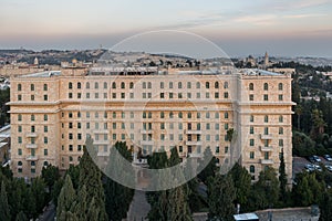At Jerusalem International YMCA