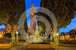 At Jerusalem International YMCA