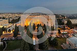 At Jerusalem International YMCA