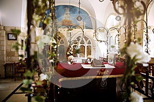 JERUSALEM, ISRAEL - Four sephardic synagogues