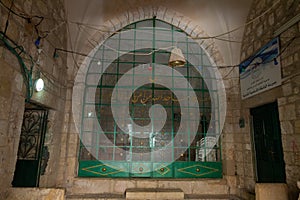The grave of Salah Ad-Deen Ayyobi Waqf, Islamic holy place in the old city of Jerusalem, Israel
