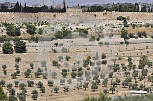 Jerusalem, the Kidron Valley and the Golden Gate