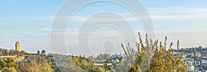 Jerusalem landscape, with towers of Pater Noster and Russian churches