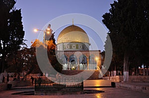 Jerusalem night photo