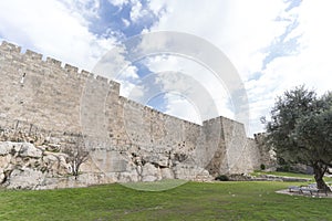 Jerusalem old city buildings