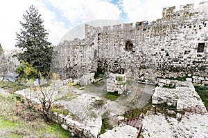 Jerusalem old city buildings